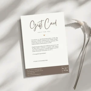 Ajándékutalvány fodrász szolgáltatásra bármilyen alkalomra