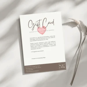 Valentin-napi Head Spa Ajándékutalvány